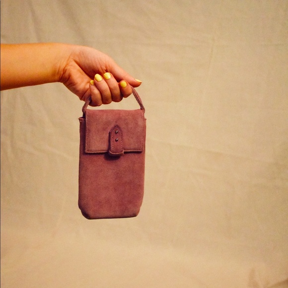 Small pinkish/Purple crossbody